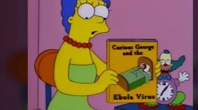 simpsons ebola